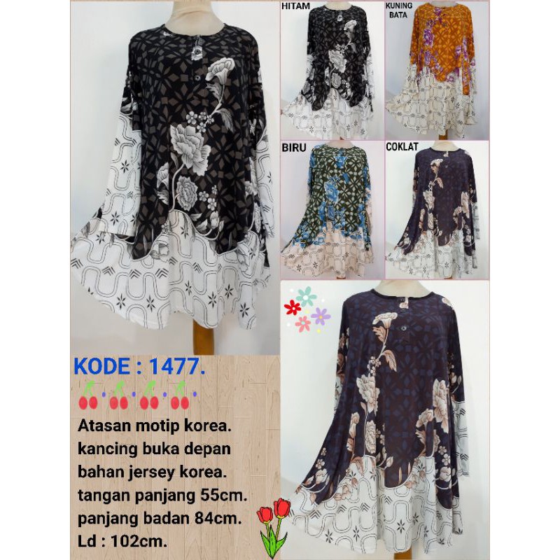 ATASAN MUSLIM JERSEY KOREA MOTIP (1477)