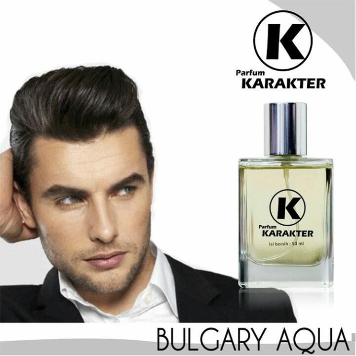 PARFUM COWOK AROMA BULGARY AQUA - ORIGINAL BIBIT