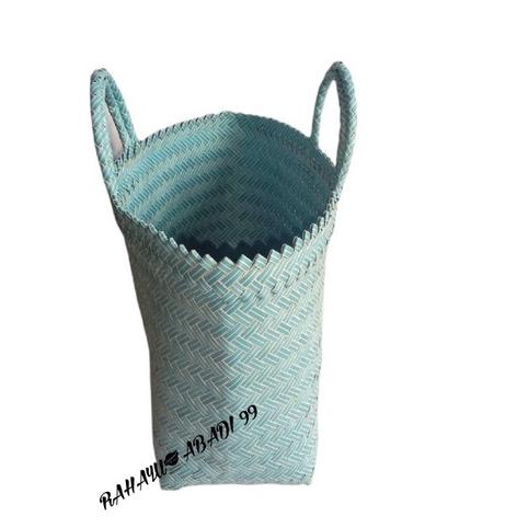 G-61 Tas Anyaman Plastik JUMBO POLOS untuk Souvenir Bingkisan Berkatan / Tas Hampers Hantaran Sembak