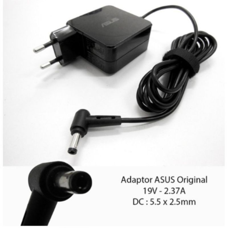 Adaptor Charger Asus 19v 2.37A DC 5.5*2.5 mm for Laptop Asus X505 X505Z X505ZA