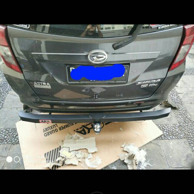 Towing Bar ARB Bumper Belakang Calya Sigra Innova Avanza Xenia Rush Terios Ertiga Pengaman Stainles