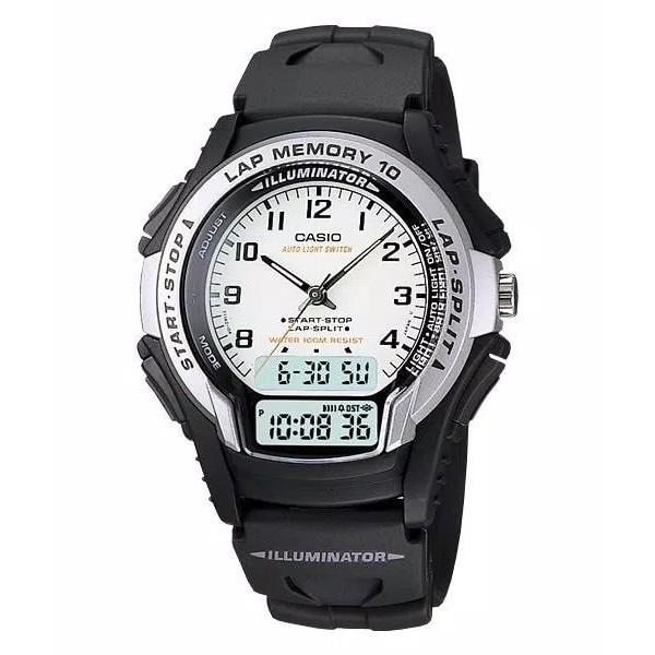 GS276 Fashion pria wanita Jam Tangan Casio Original WS-300-7b Termurah