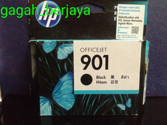 tinta cartridge 901 black original murah