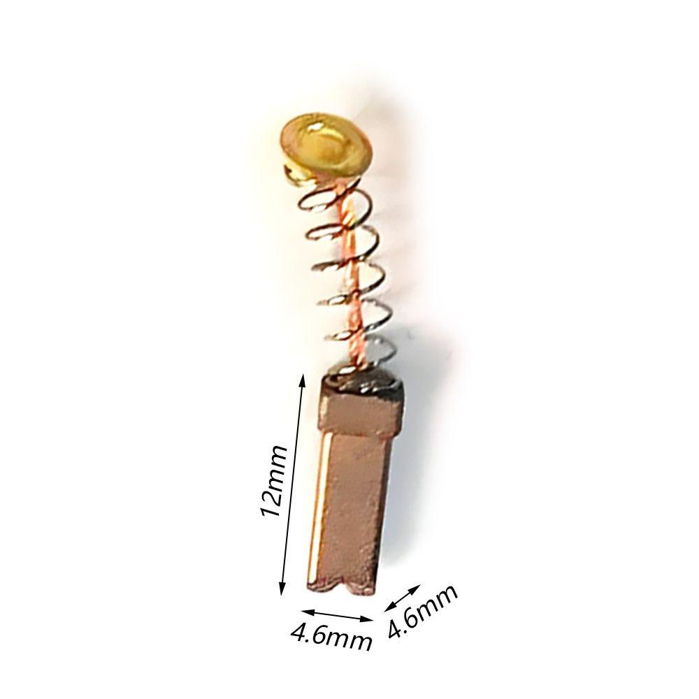 Solighter 1 / 2Pcs Mata Bor Mini 4.6x4.6x12mm Bahan Karbon Generik