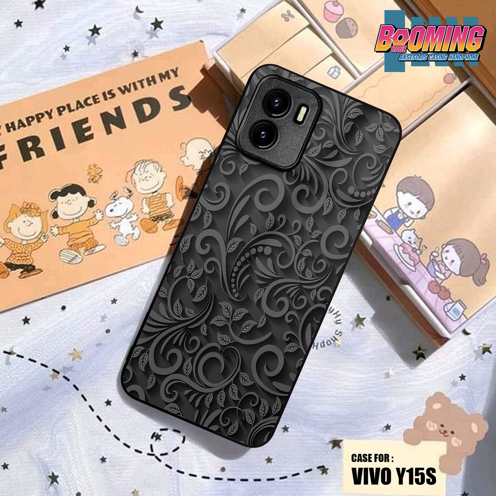 Casing Vivo Y15S - VIVO Y01 Hardcase 2D Glossy Case Motif BATIK
