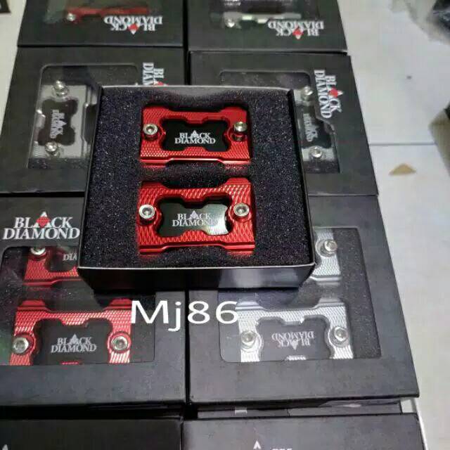 TUTUP MINYAK NMAX OLD/COVER MINYAK REM NMAX 2020 NEW BLACK DIAMON KOTAK