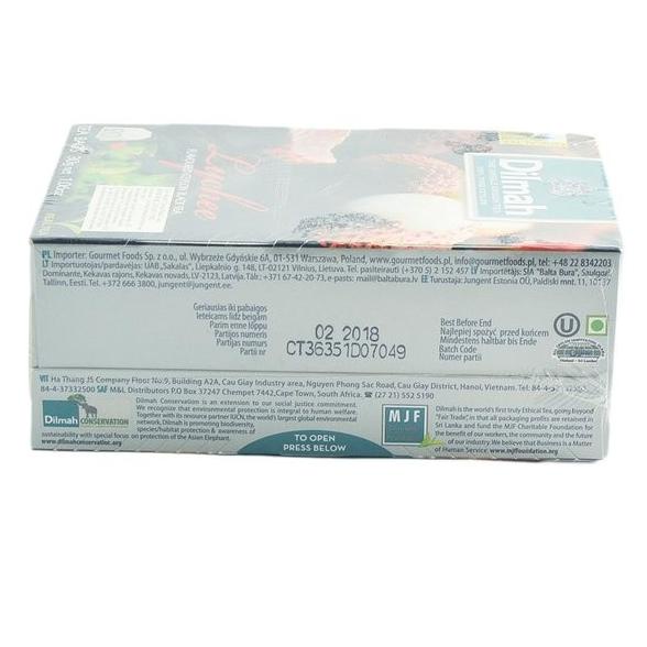 

[[BISA COD]] DILMAH Lychee Ceylon Black Tea 30gr (20bags) TERUJI Kode 712