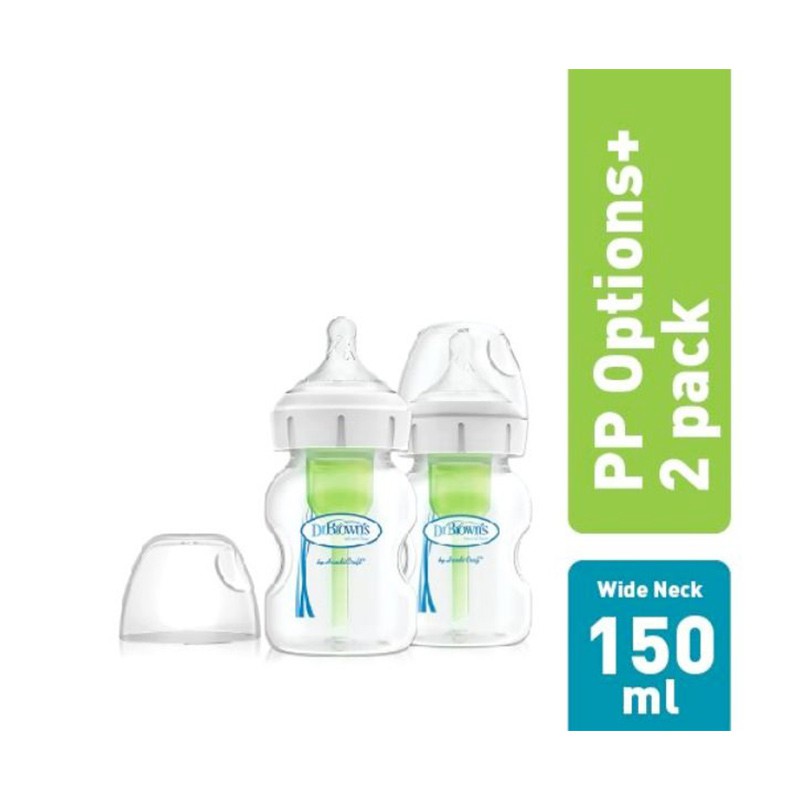 Dr Brown's PP Options Plus Twin Pack (Ready Varian Ukuran)