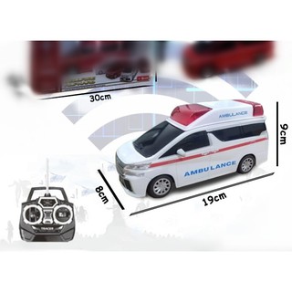 PROMO MAINAN RC AMBULANCE MOBIL  ALPHARD  REMOTE  CONTROL 