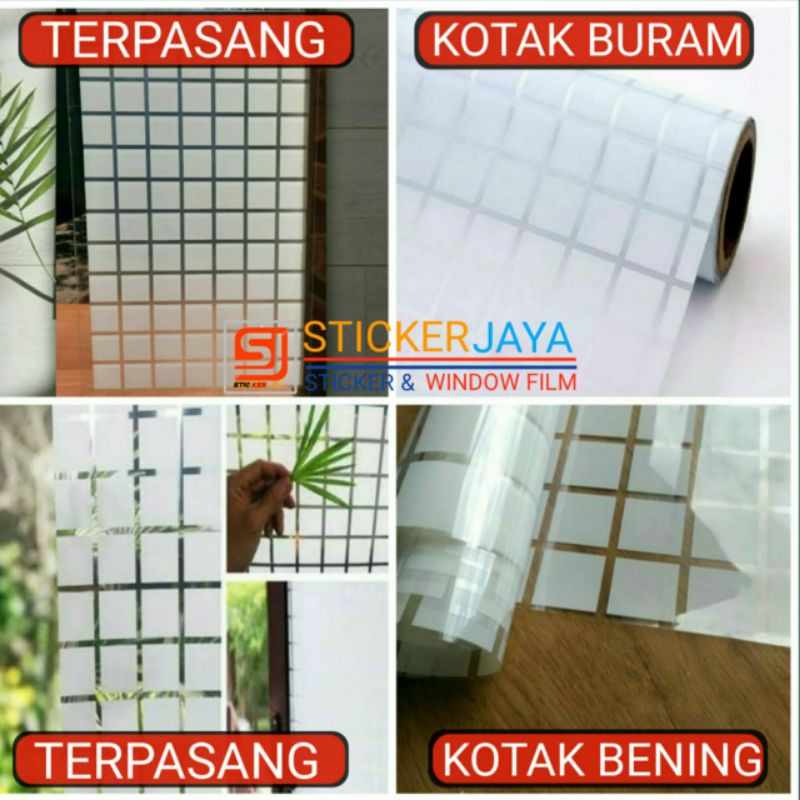 Stiker kaca sanblas motif kaca film kaca film motif