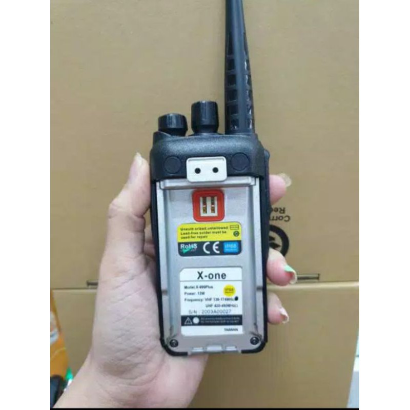 WALKIE TALKIE HT X ONE X999 PLUS  13WATT ANTI AIR IP68