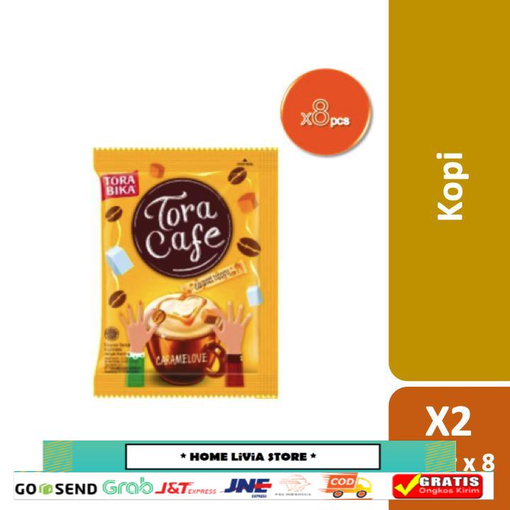 

Toracafe Kopi Caramel Latte Banded 8 Sachet x 19 gr - Twinpack