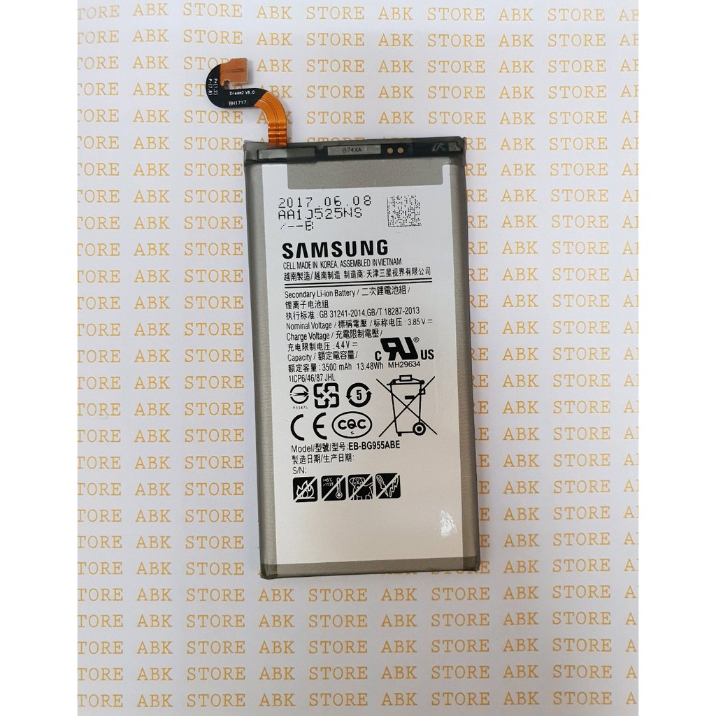 Batre Batere Baterai Battery Samsung Galaxy S8 Plus G955F - G955FD - G955U - G955A - G955P - G955T