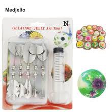 Gelatine jelly art tool N puding art decor 3D import puding hias