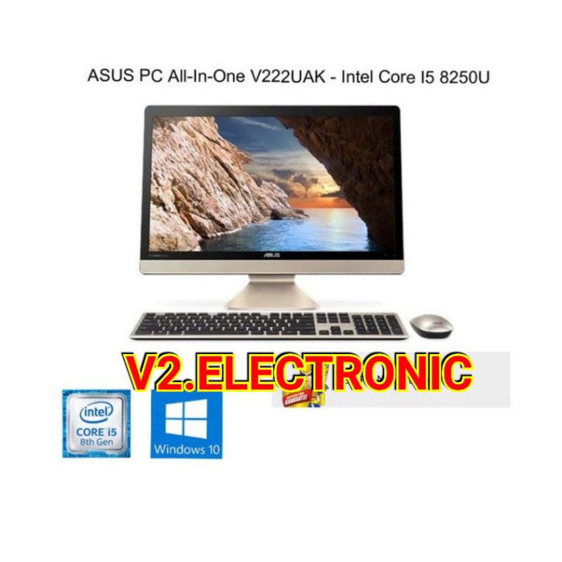 Asus V222UAK PC All In One Intel Core i5-8250U | RAM 4GB | HDD 1TB | Windows 10