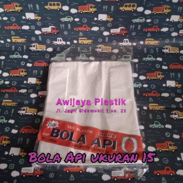 KRESEK BOLA API 15 CM / KANTONG KRESEK @50lbr