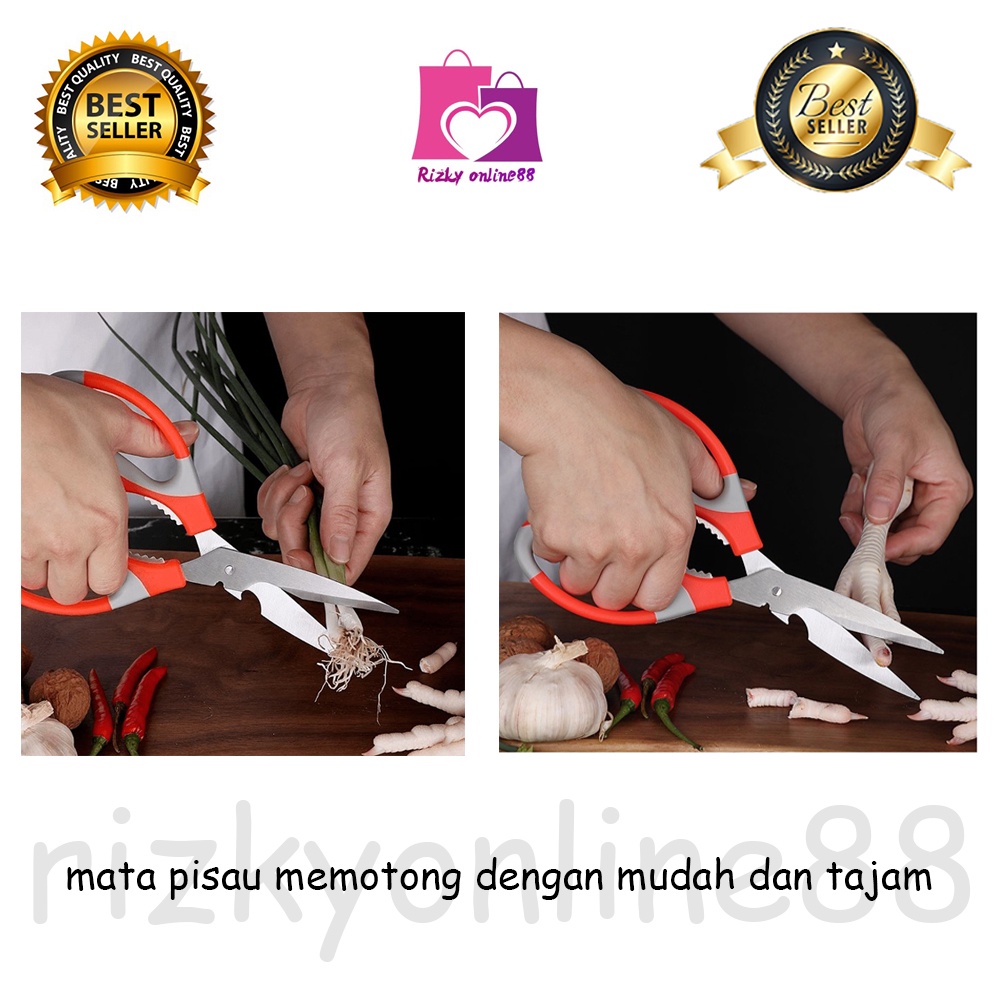 rizkyonline88 gunting dapur besar serbaguna