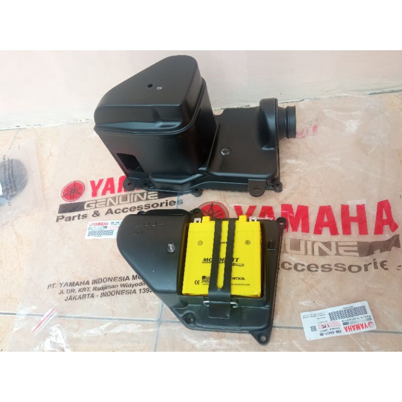 aki motobatt + box filter original rx king