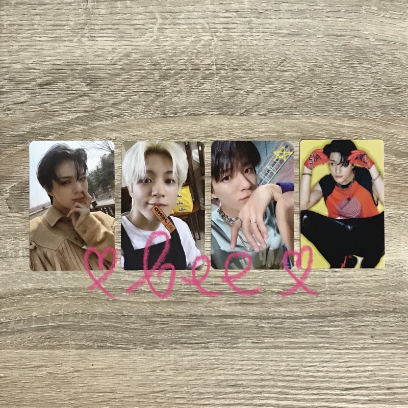 PC PHOTOCARD JENO NCT DREAM CHILLING CAFE HELLO HOT SAUCE STICKER