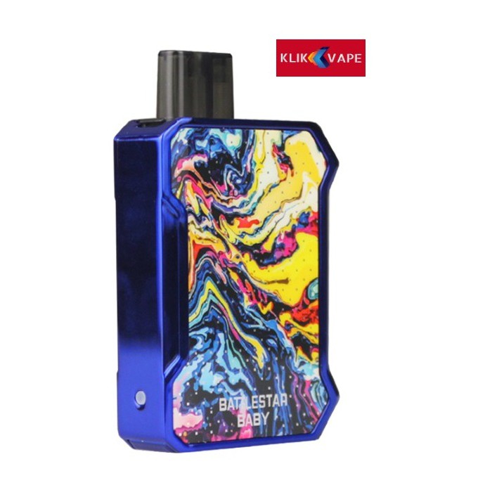 Smoant Battlestar Baby AIO Pod Kit - BLUE [Authentic] KlikvapeBandung