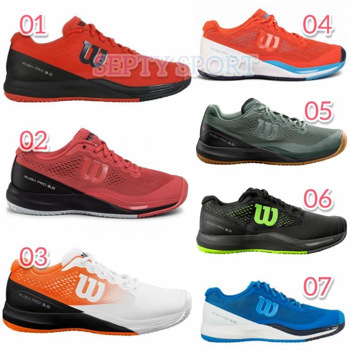 Tenis / Sepatu Tenis Wilson Rush Pro 3.0 Sepatu Tennis Wilson