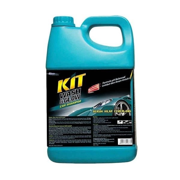 Jual SAMPO SABUN SHAMPO CUCI MOBIL KIT WASH & GLOW GALON 4 LITER