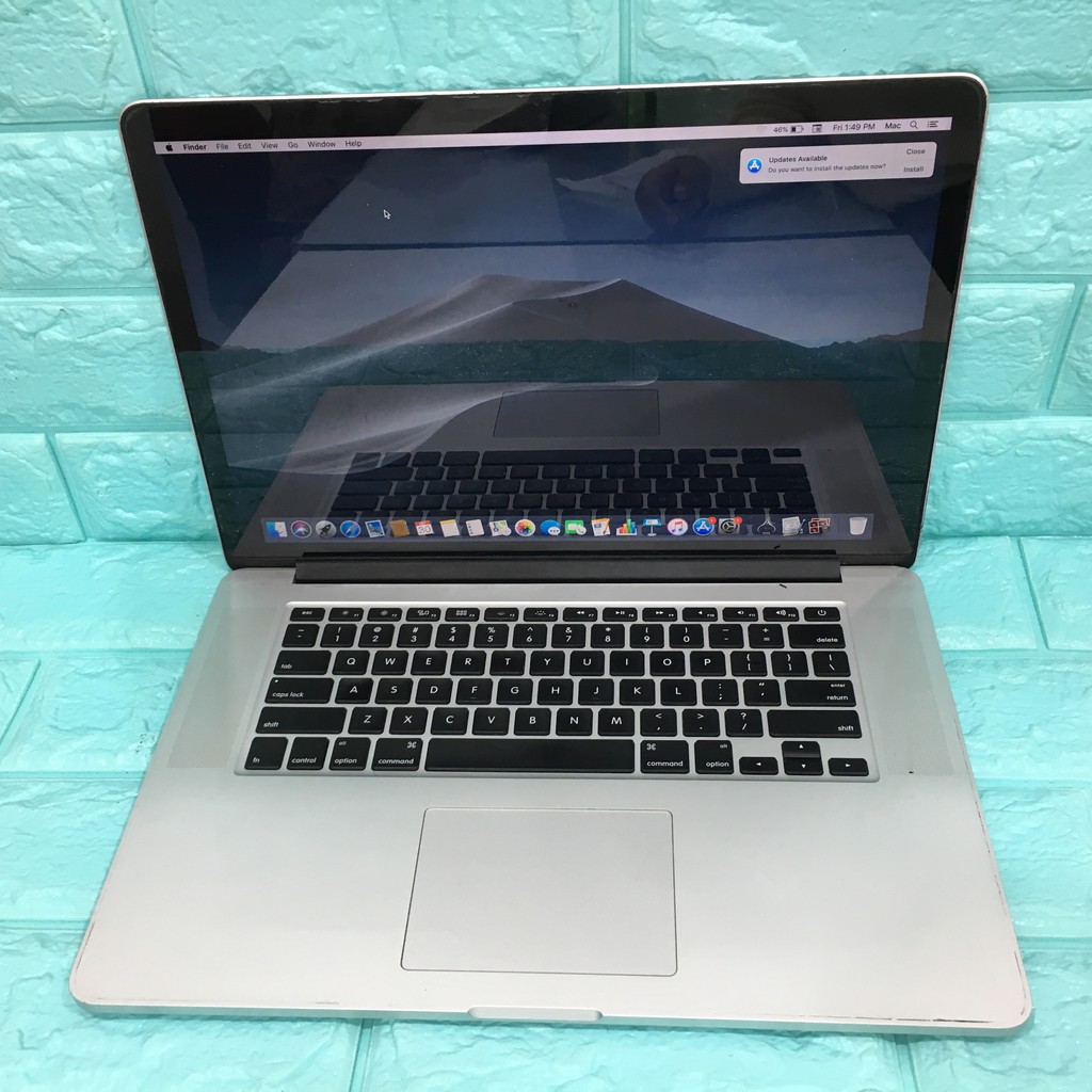 PROMO MacBook Pro Retina 15 inch Early 2013 Core i7 2.7GHz Ram 16 GB Ssd 512 GB Second