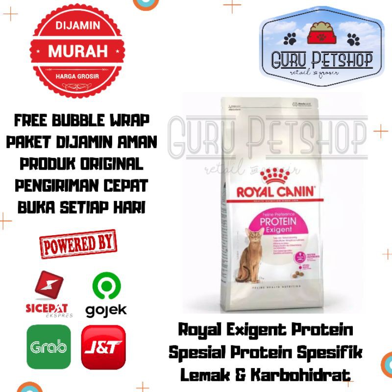 Royal Canin Exigent Protein 2kg Freshpack Makanan Kucing Rewel Pemilih