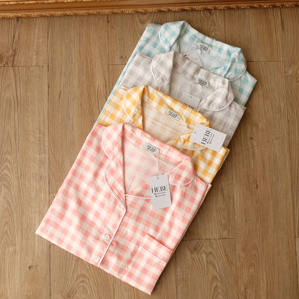 Classic Cotton Pajamas Katun Jepang Pakaian Wanita
