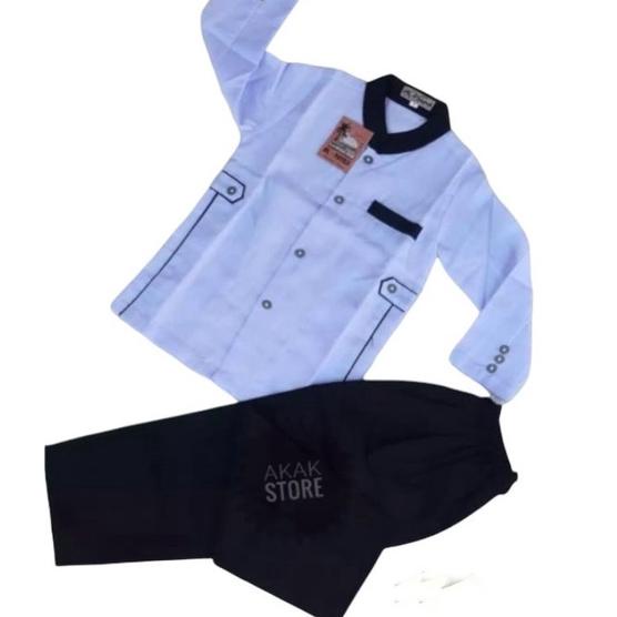 "GND. 8507" pakaian muslim anak laki laki (Baju Koko anak laki laki setelan) Setelan jazko anak 4tah