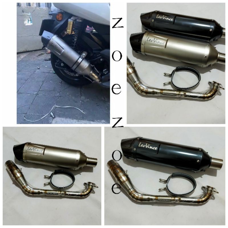 knalpot leovince Aerox 155 knalpot Aerox 155 knalpot racing leovince Aerox 155 thailand