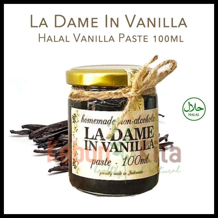 

La Dame In Vanilla Halal Vanilla Paste 100 Ml