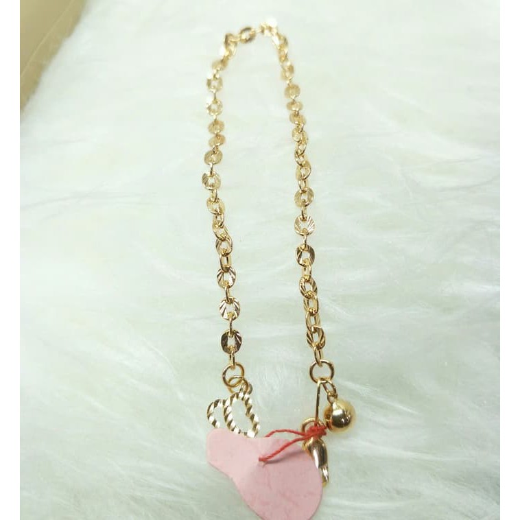 Harga Gelang Kaki Emas Muda  MODELEMASTERBARU