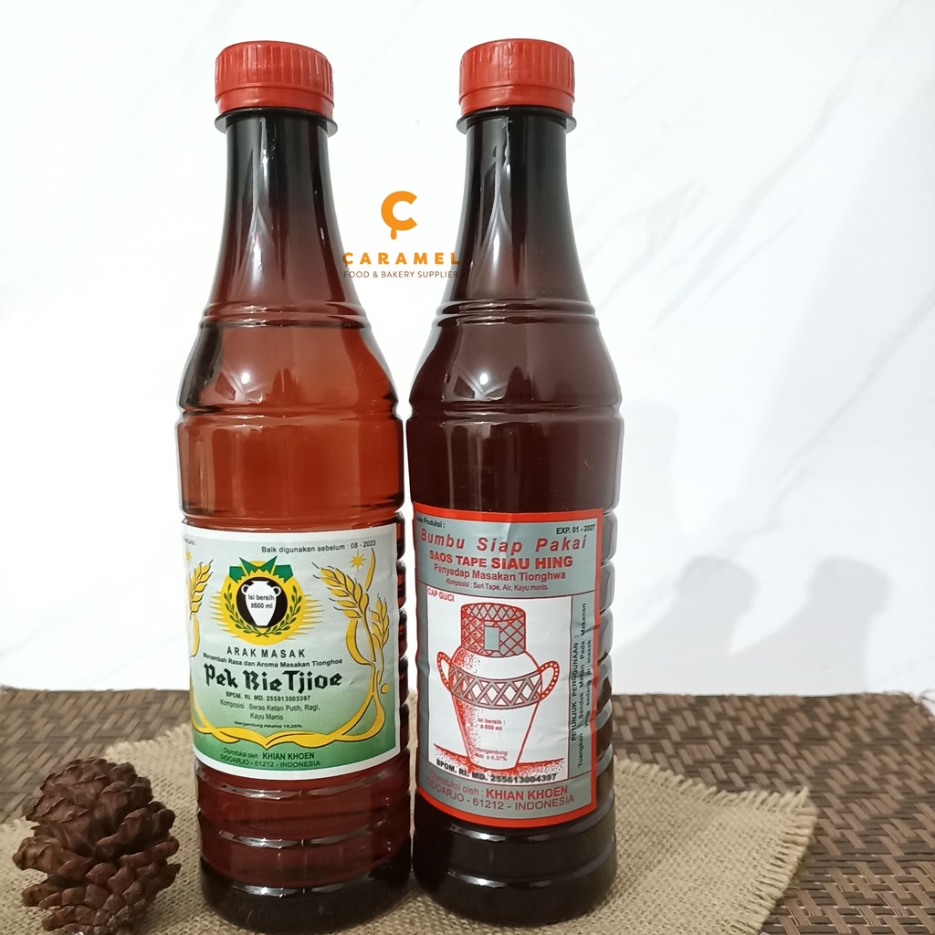 

Saus Tape Siau Hing & Saus Masak Pek Bie Tjoe - tape - bumbu masak - saus masak