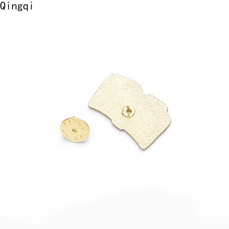 Bros Pin Enamel Desain Kartun Buku Perpustakaan Untuk Hadiah Teman