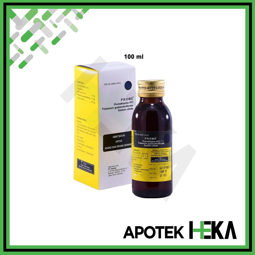 Prome Expectorant - Sirup Obat Batuk Berdahak (SEMARANG)