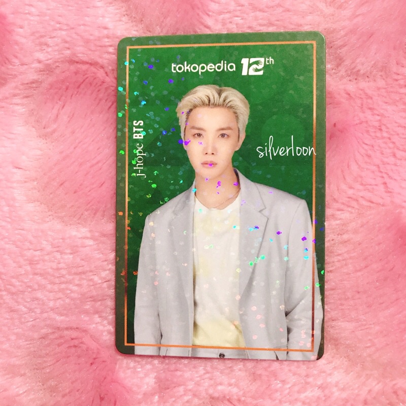 BTS Photocard toko hijau ijo pc JHOPE holo