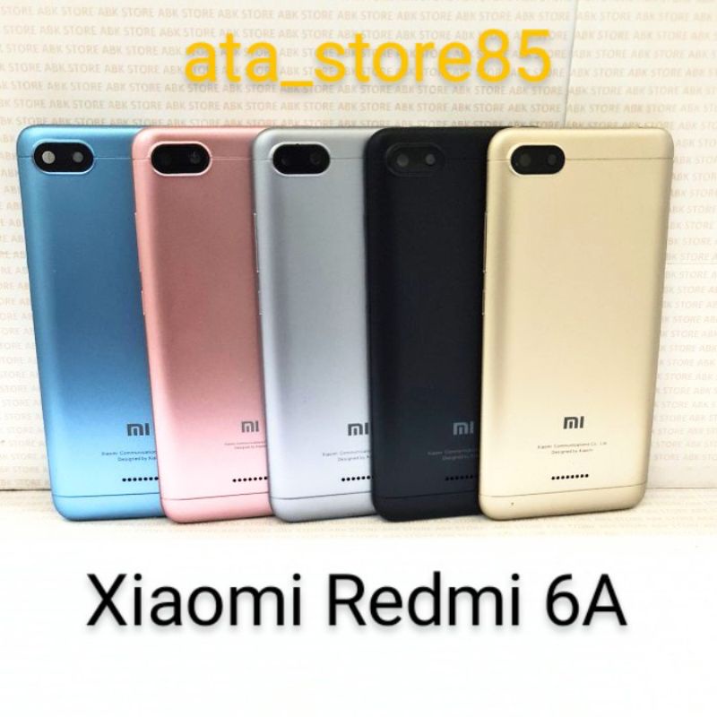 Backdoor Backcover Back Casing Xiaomi Xiomi Redmi 6A | Redmi6A Original - Single SIM / Dual SIM