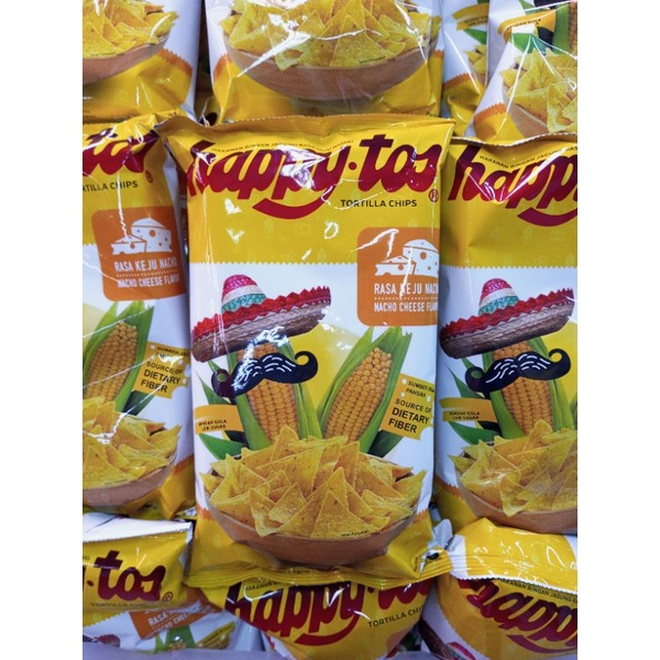 

happy-tos tortilla chips cheese 140gr