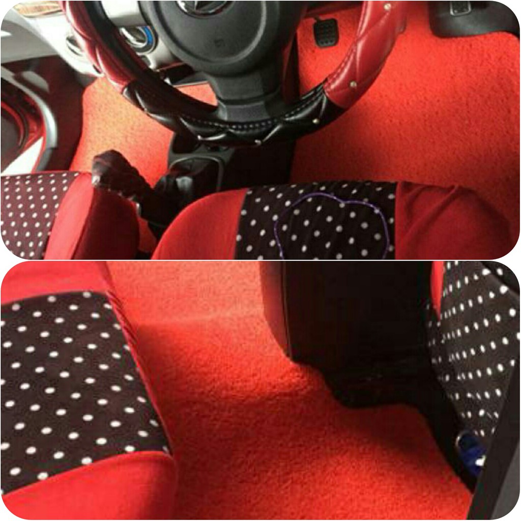 Karpet Mobil Toyota Agya - 2 Baris / Karpet Mie Agya / Aksesoris Mobil Agya / DSM / karmob