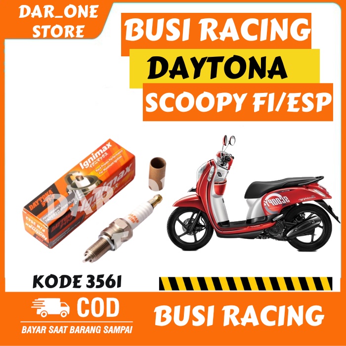 BUSI DAYTONA RACING ORIGINAL HONDA SCOOPY FI/ESP IRIDIUM 3561