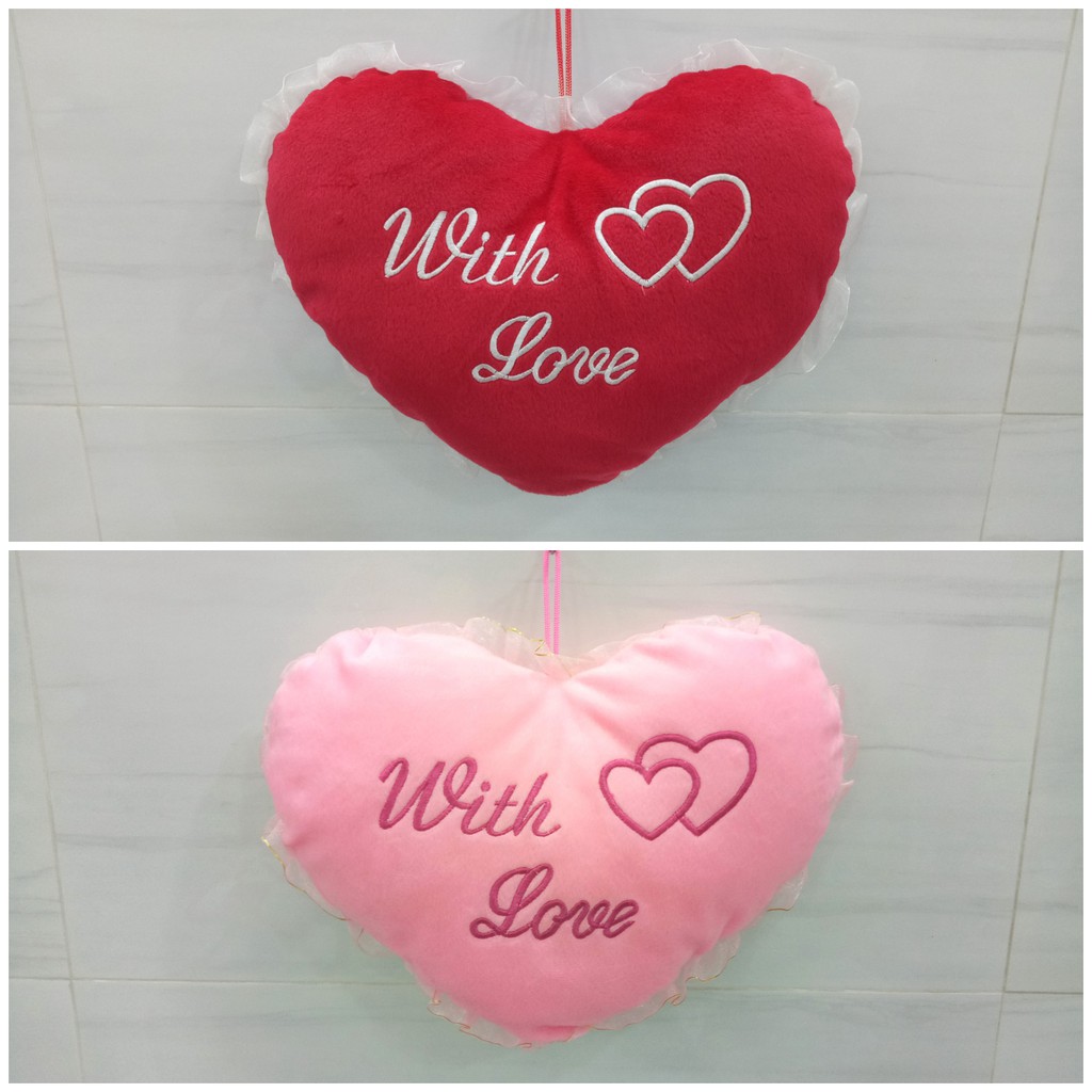 Bantal Hati / Love / Cinta I Love You Valentine A-184