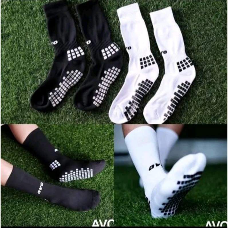 Kaos kaki sebetis anti slip.kaos kaki futsal.sepakbola.basket.badminton.tennis.dll