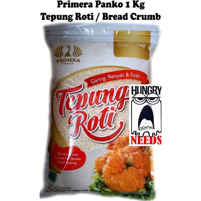 

Primera Bread Crumb Panko 1 kg (White) Tepung Roti warna putih