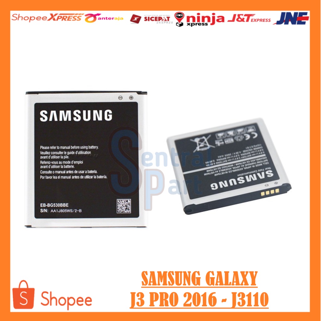 BATERAI SAMSUNG J3 PRO 2016 - J3110 ORIGINAL OEM BATRE BATRAI BATTERY GALAXY J3 PRO 2016 - J3110