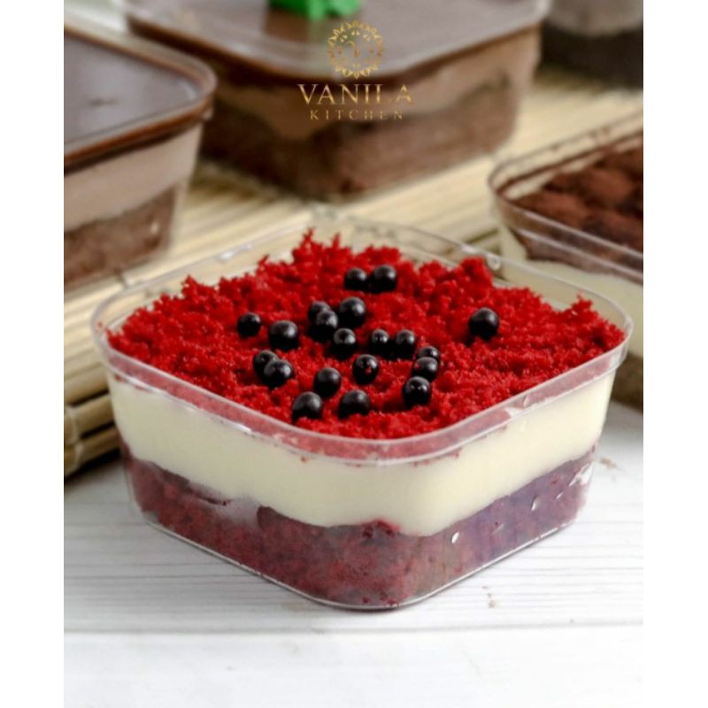 Mini Red Velvet Cake, Dessert Box by Vanila Kitchen