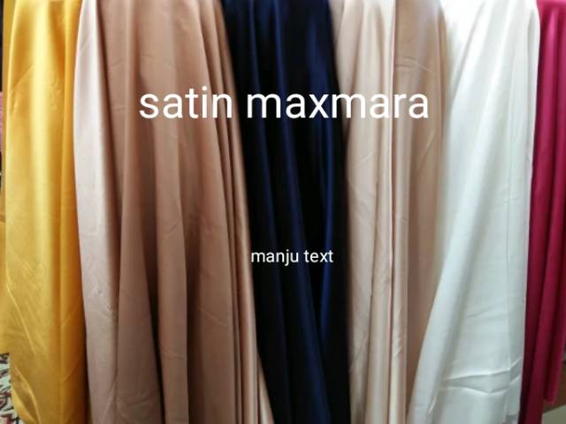 Kain satin maxmara