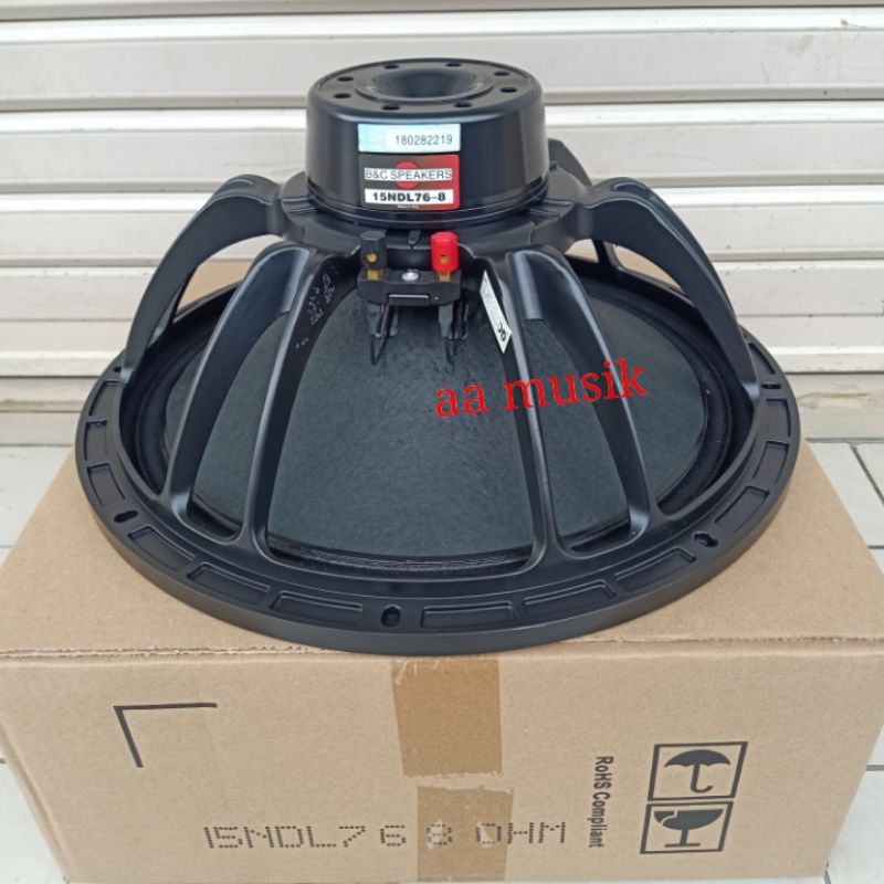 COMPONENT SPEAKER B&C 15NDL76 SPEAKER 15 INCH