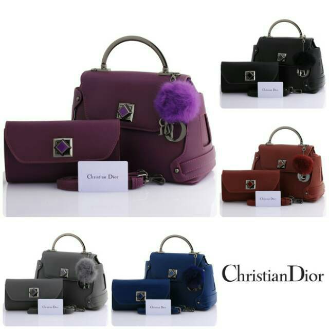 Restock Dior vanesha royal set clutch wb827