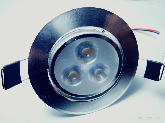 [DSP-9189] LED SPOT SOROT 3MATA 3WATT PUTIH KEKUNINGAN